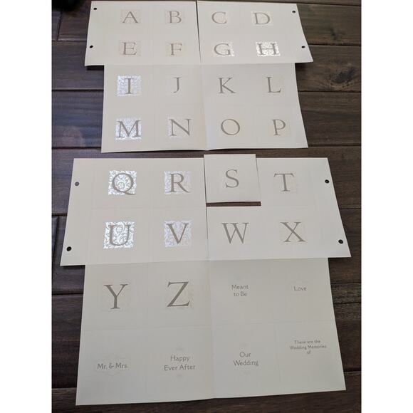 Hallmark Wedding Memory Book Quilted Diamond Cover Pattern New Acid Free - Picture 3 of 11